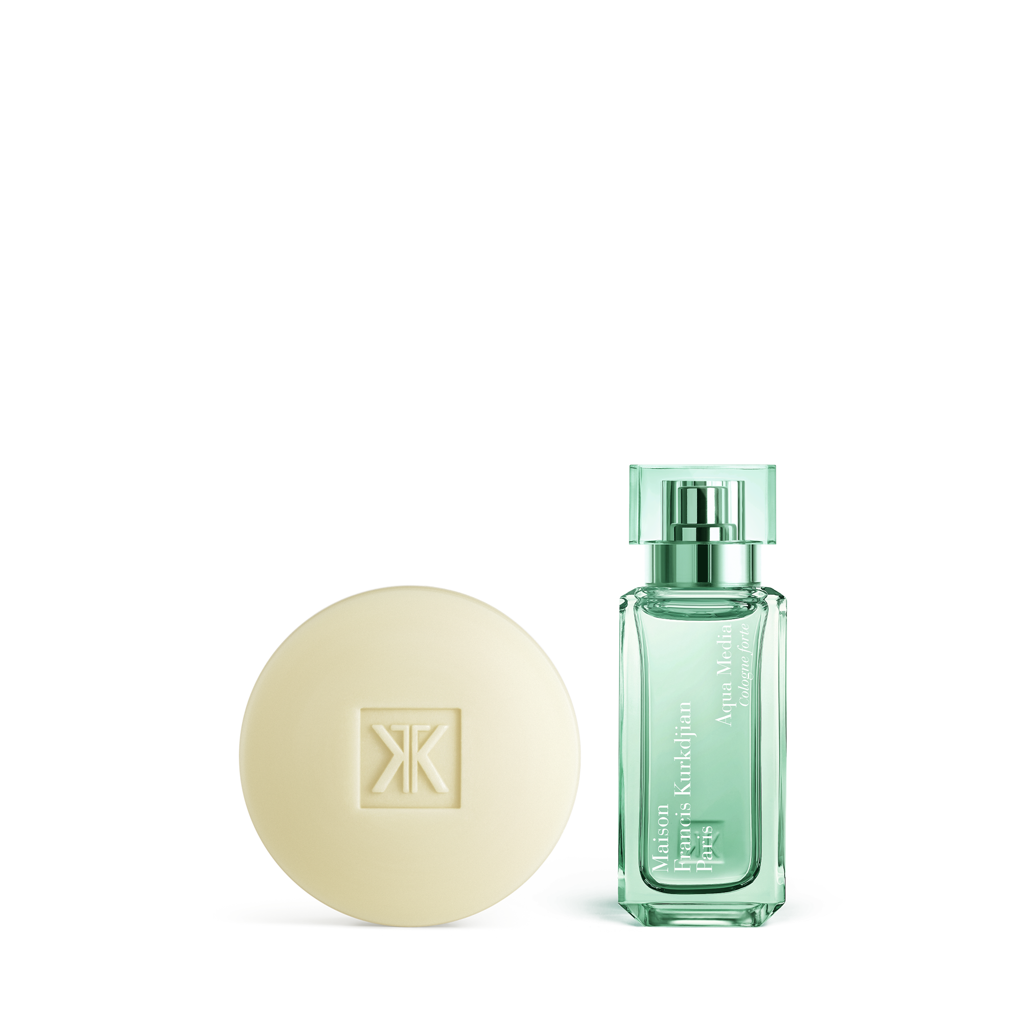 Aqua Media Cologne forte ⋅ Scented soap <br>and Eau de parfum Duo